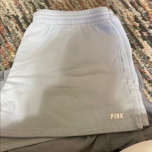 PINK Light Blue Shorts